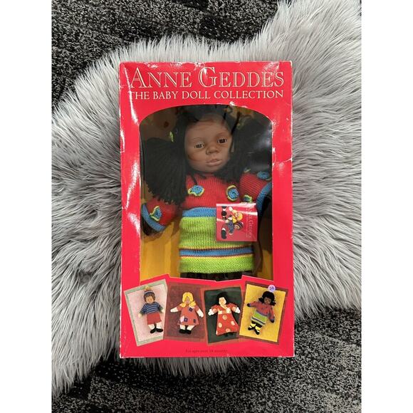 Anne Geddes Other - Anne Geddes The Baby Doll Collection African American Doll Reida RARE NIB‎